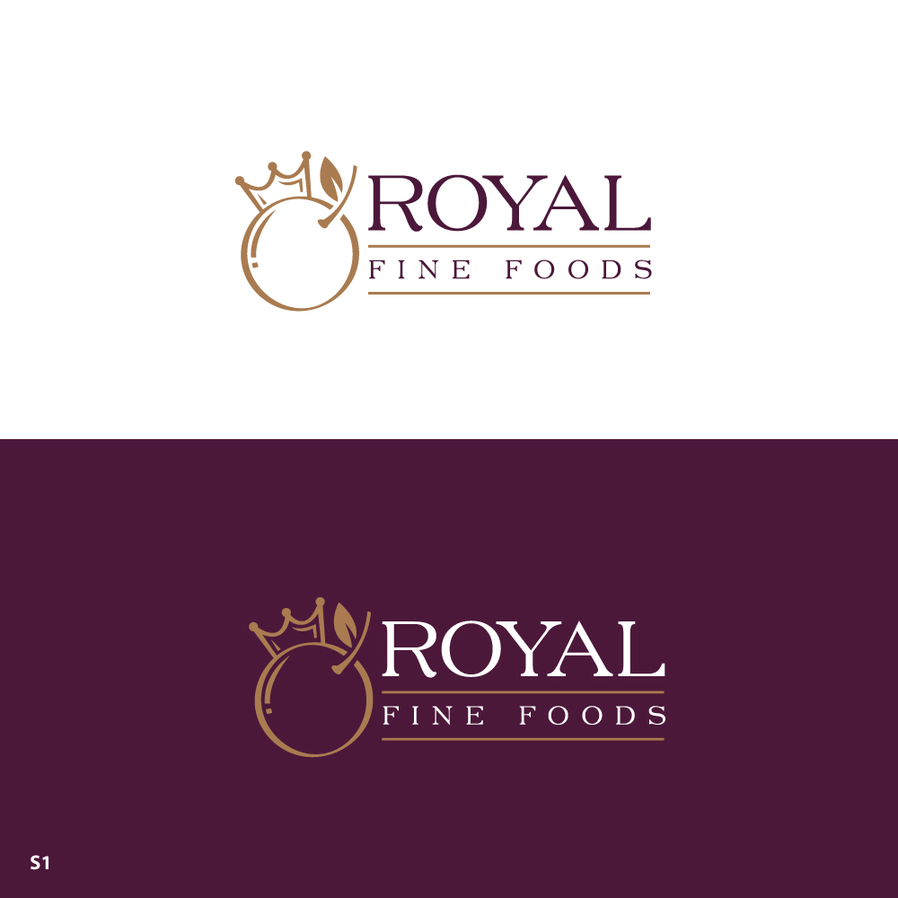 Logo Design by Sujit Banerjee for Royal Fine Foods | Design #32929607