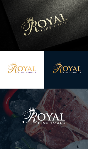 Logo Design by BehindSymbols for Royal Fine Foods | Design: #32950029