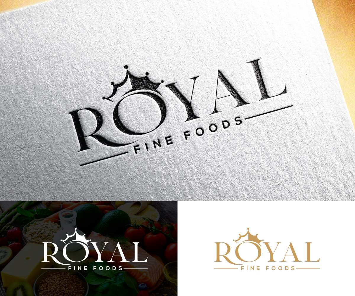 Diseño de Logo por step forward 2 para Royal Fine Foods | Diseño #32928735