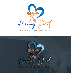 Logo Design by Danial07 for Happy diet | Design: #32937155