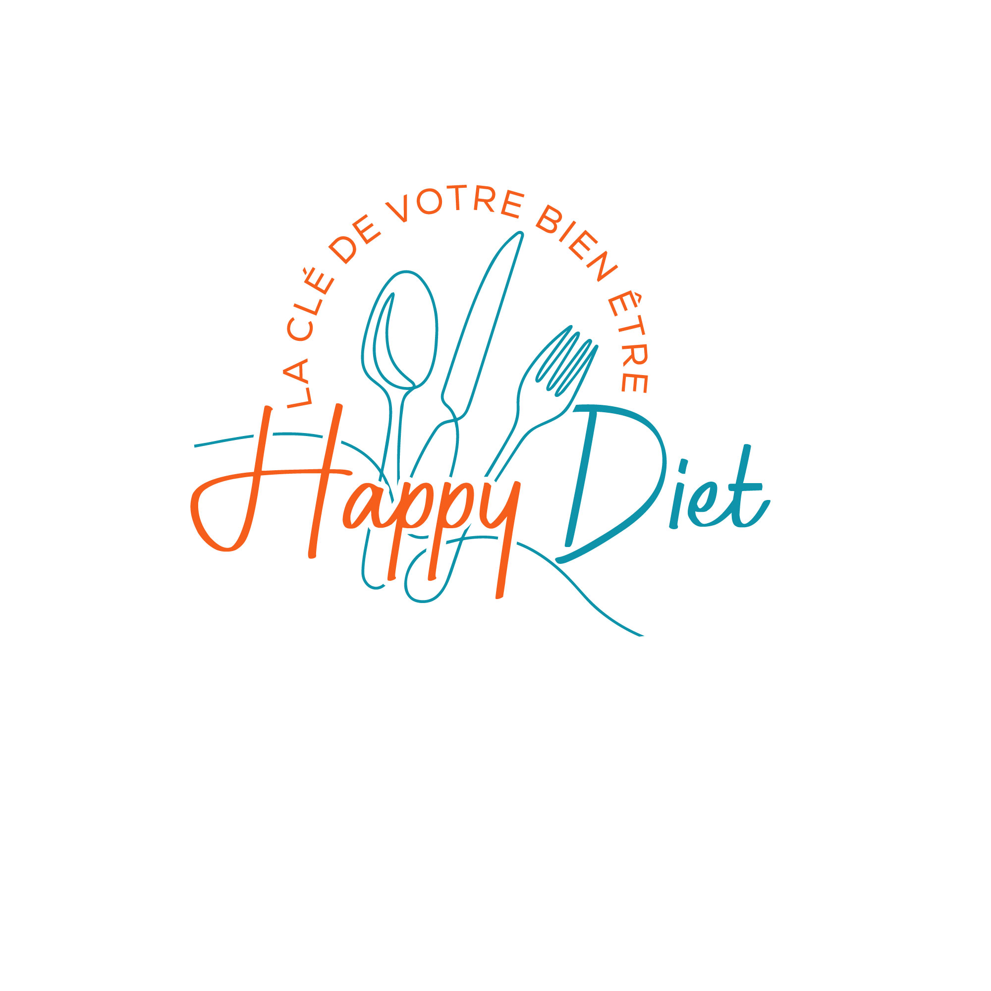 Logo Design by Rosalie.. for Happy diet | Design #32951660