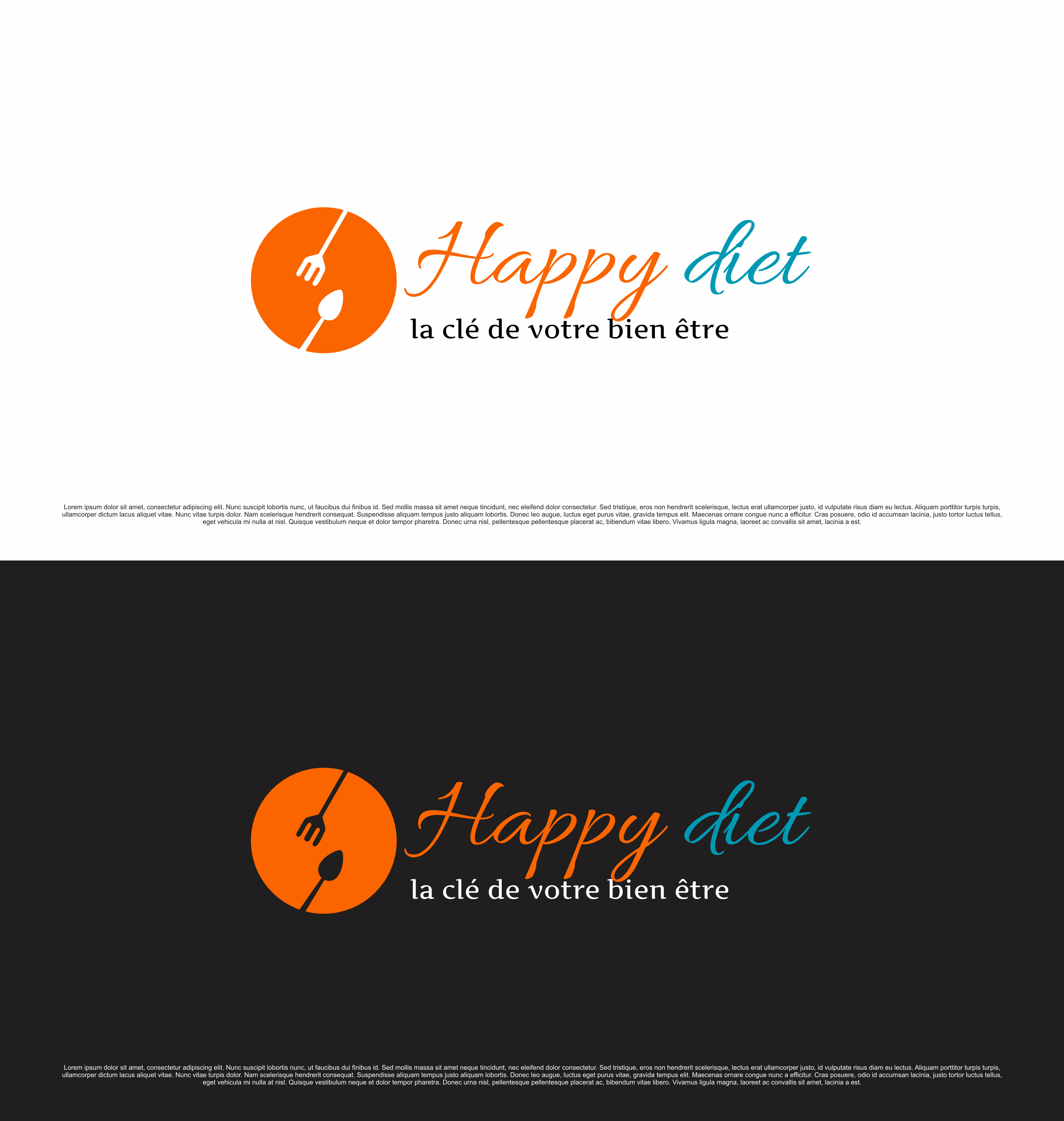 Logo Design by saesean for Happy diet | Design #32928367