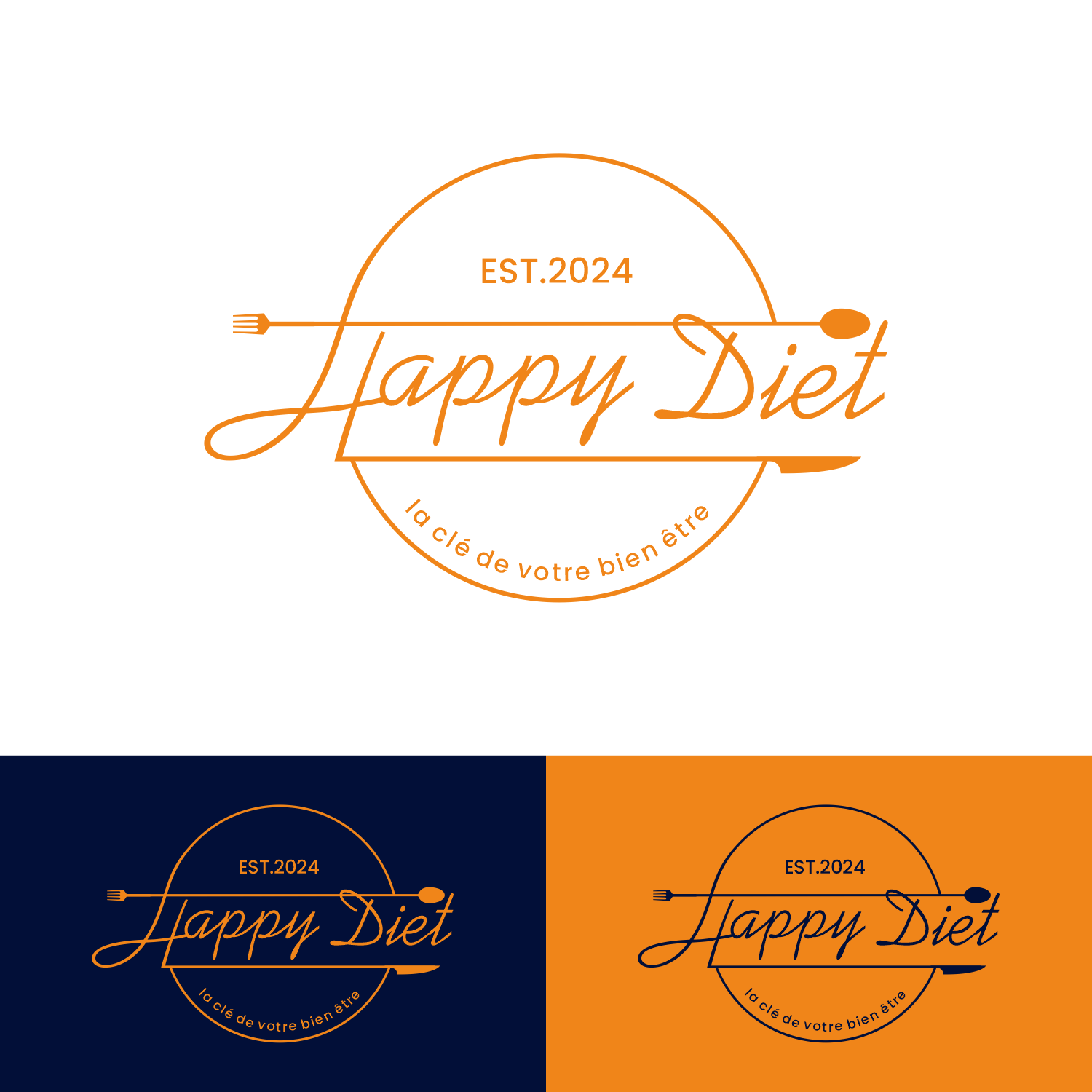 Logo Design by waee for Happy diet | Design #32938401