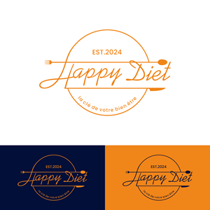 Logo Design by waee for Happy diet | Design: #32938401