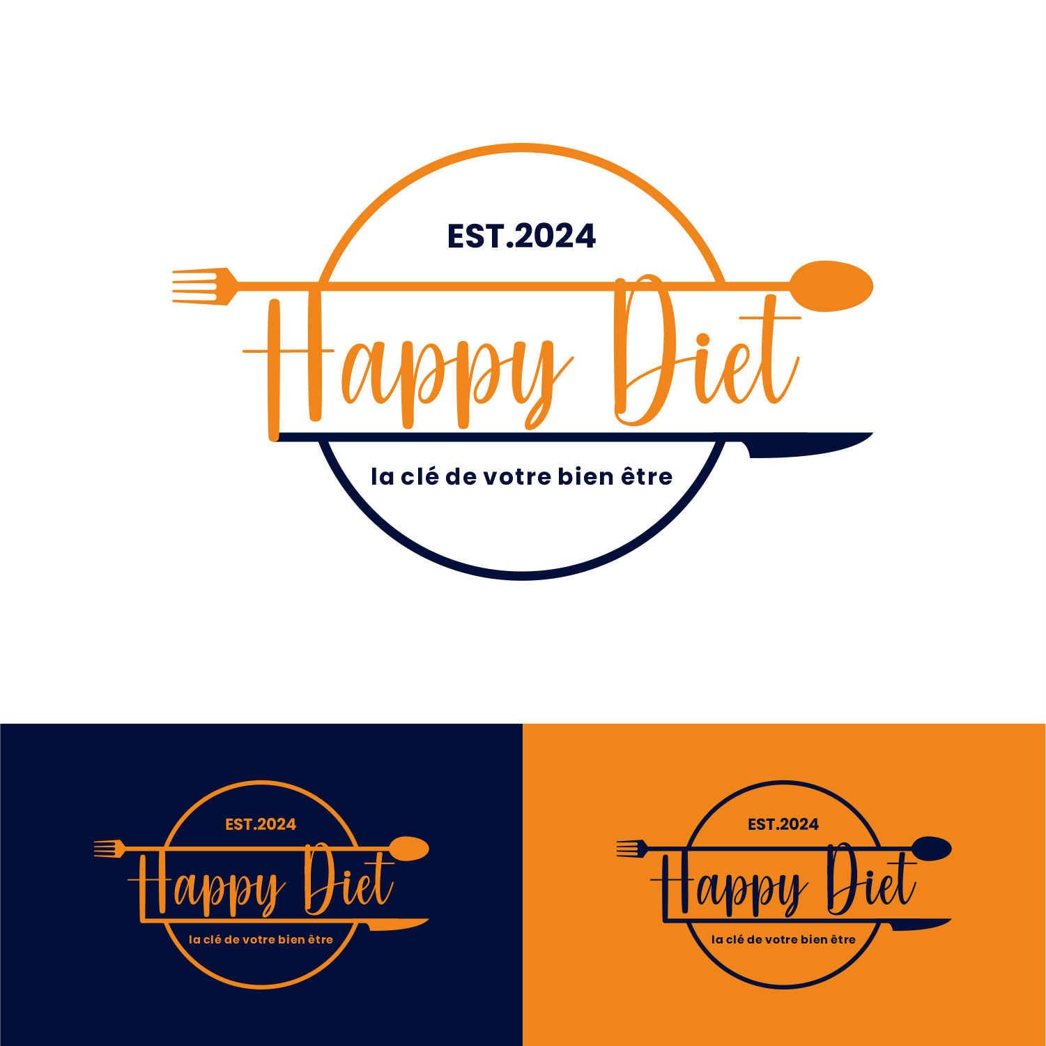 Logo Design by waee for Happy diet | Design #32938402