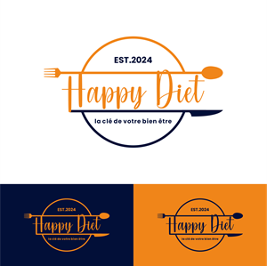 Logo Design by waee for Happy diet | Design: #32938402
