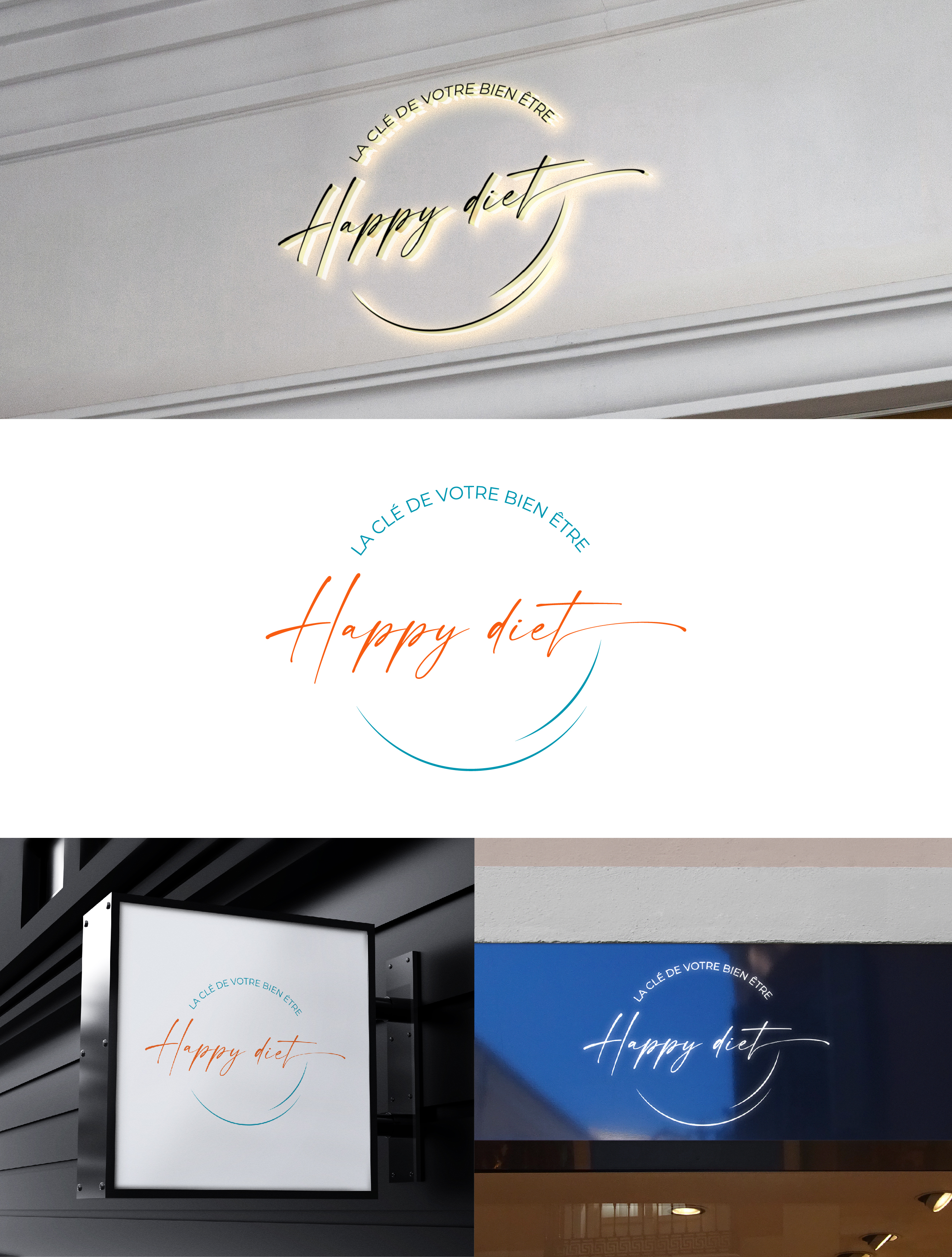 Logo Design by Creative Poli for Happy diet | Design #32959072