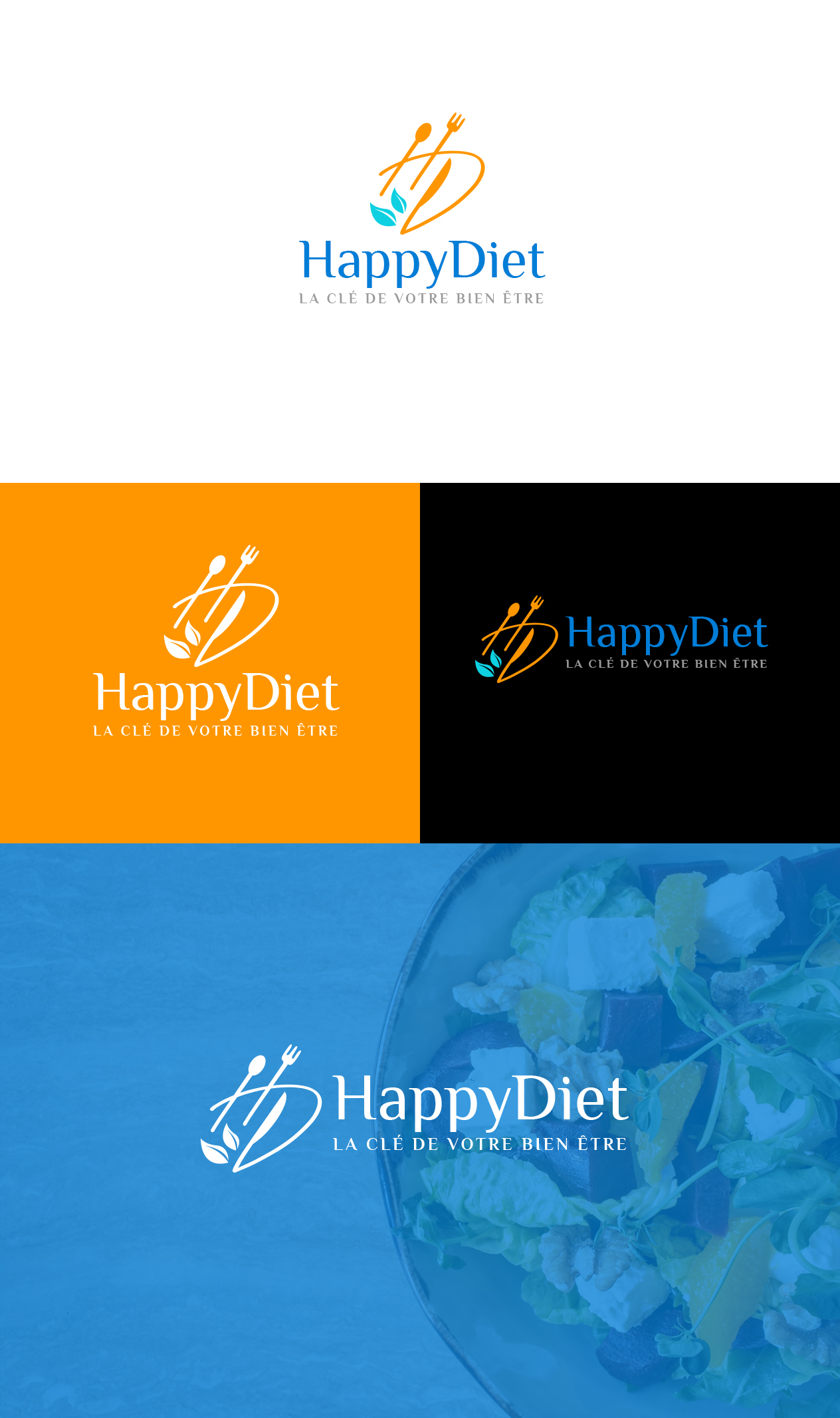 Logo Design by BehindSymbols for Happy diet | Design #33045300