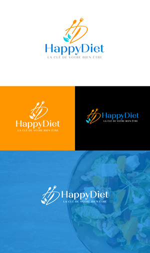 Logo Design by BehindSymbols for Happy diet | Design: #33045321