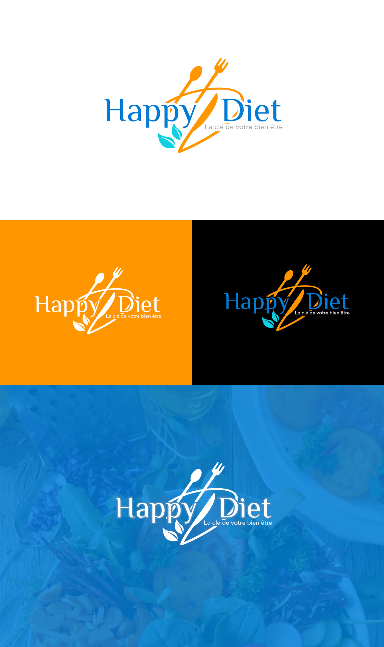 Logo Design by BehindSymbols for Happy diet | Design: #33055499