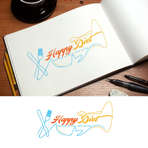 Logo Design by fly  design for Happy diet | Design: #32929697