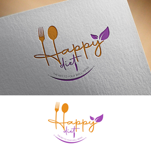 Logo Design by fly  design for Happy diet | Design: #32937947
