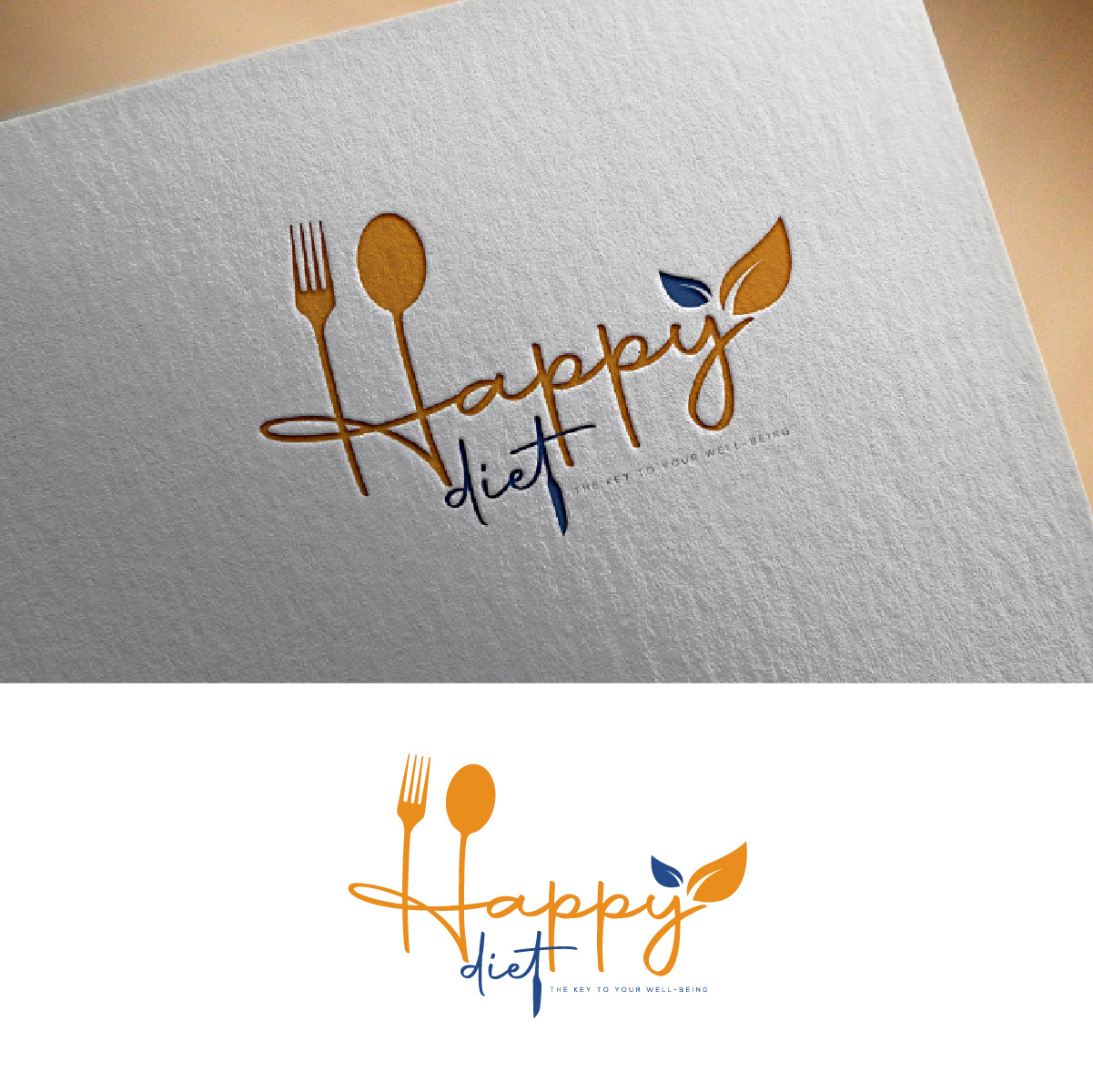 Logo Design by fly  design for Happy diet | Design #32937950