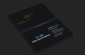 Design de Carte de Visite par Expert Bappy pour Pool Health Group Inc | Design : #32955254