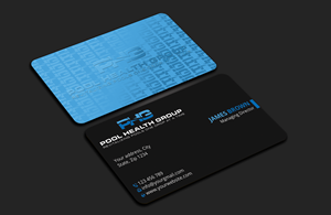 Design de Carte de Visite par Expert Bappy pour Pool Health Group Inc | Design : #32955312