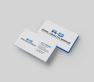 Business Card Design by Expert Bappy for Pool Health Group Inc | Design: #32955388
