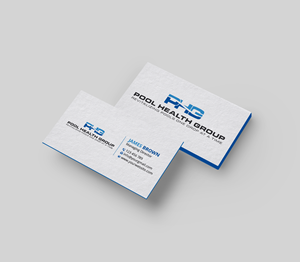 Business Card Design by Expert Bappy for Pool Health Group Inc | Design: #32955389