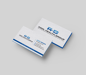 Business Card Design by Expert Bappy for Pool Health Group Inc | Design: #32955391