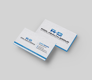 Business Card Design by Expert Bappy for Pool Health Group Inc | Design: #32955421
