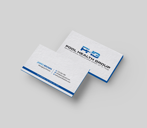 Business Card Design by Expert Bappy for Pool Health Group Inc | Design: #32955437