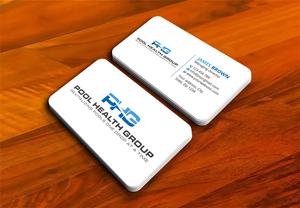 Business Card Design by Expert Bappy for Pool Health Group Inc | Design: #32977120