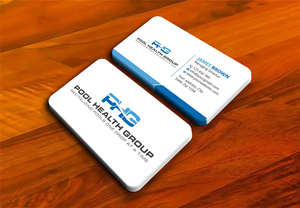 Business Card Design by Expert Bappy for Pool Health Group Inc | Design: #32977141