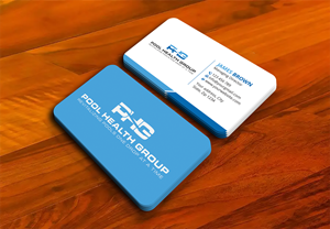 Business Card Design by Expert Bappy for Pool Health Group Inc | Design: #32977175