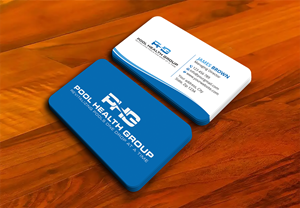Business Card Design by Expert Bappy for Pool Health Group Inc | Design: #32977535