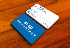 Business Card Design by Expert Bappy for Pool Health Group Inc | Design: #32977662