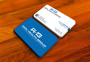 Business Card Design by Expert Bappy for Pool Health Group Inc | Design: #32977709