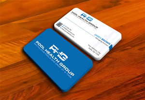 Business Card Design by Expert Bappy for Pool Health Group Inc | Design: #32977710