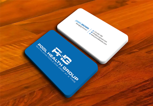 Business Card Design by Expert Bappy for Pool Health Group Inc | Design: #32977722