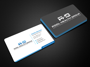Business Card Design by Expert Bappy for Pool Health Group Inc | Design: #32978386