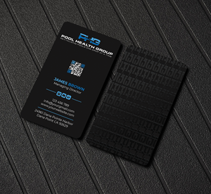 Business Card Design by Expert Bappy for Pool Health Group Inc | Design: #32978909