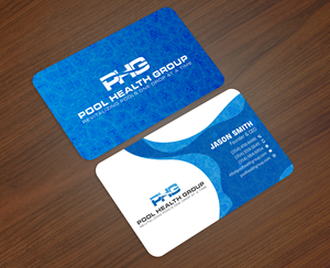 Design de Carte de Visite par Sun Moon Graphic Designer pour Pool Health Group Inc | Design : #32969433