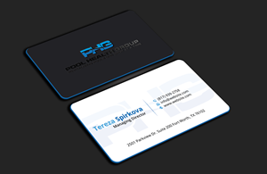 Business Card Design by DesignerShahadat for Pool Health Group Inc | Design: #32957232
