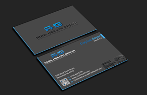 Business Card Design by DesignerShahadat for Pool Health Group Inc | Design: #33001324