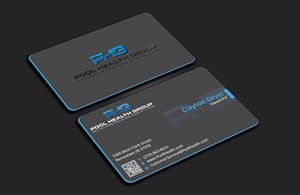 Business Card Design by DesignerShahadat for Pool Health Group Inc | Design: #33001335
