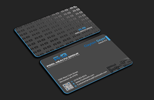 Business Card Design by DesignerShahadat for Pool Health Group Inc | Design: #33001337