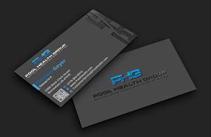 Business Card Design by DesignerShahadat for Pool Health Group Inc | Design: #33001341