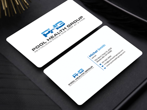 Business Card Design by Innovative Graphix for Pool Health Group Inc | Design: #32956184