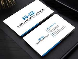Business Card Design by Innovative Graphix for Pool Health Group Inc | Design: #32956272