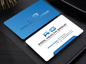 Visitenkarten-Design von Innovative Graphix für Pool Health Group Inc | Design: #32956607