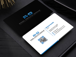 Visitenkarten-Design von Innovative Graphix für Pool Health Group Inc | Design: #32956697