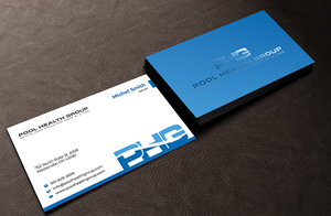 Business Card Design by Innovative Graphix for Pool Health Group Inc | Design: #32957525