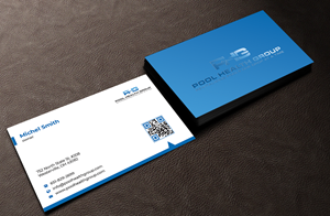 Business Card Design by Innovative Graphix for Pool Health Group Inc | Design: #32957579