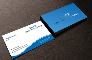 Business Card Design by Innovative Graphix for Pool Health Group Inc | Design: #32957648