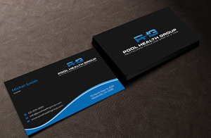 Business Card Design by Innovative Graphix for Pool Health Group Inc | Design: #32958082