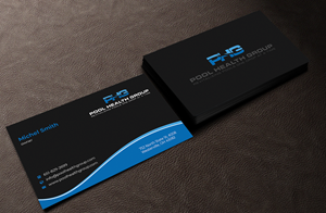 Business Card Design by Innovative Graphix for Pool Health Group Inc | Design: #32958083
