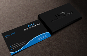 Business Card Design by Innovative Graphix for Pool Health Group Inc | Design: #32958123